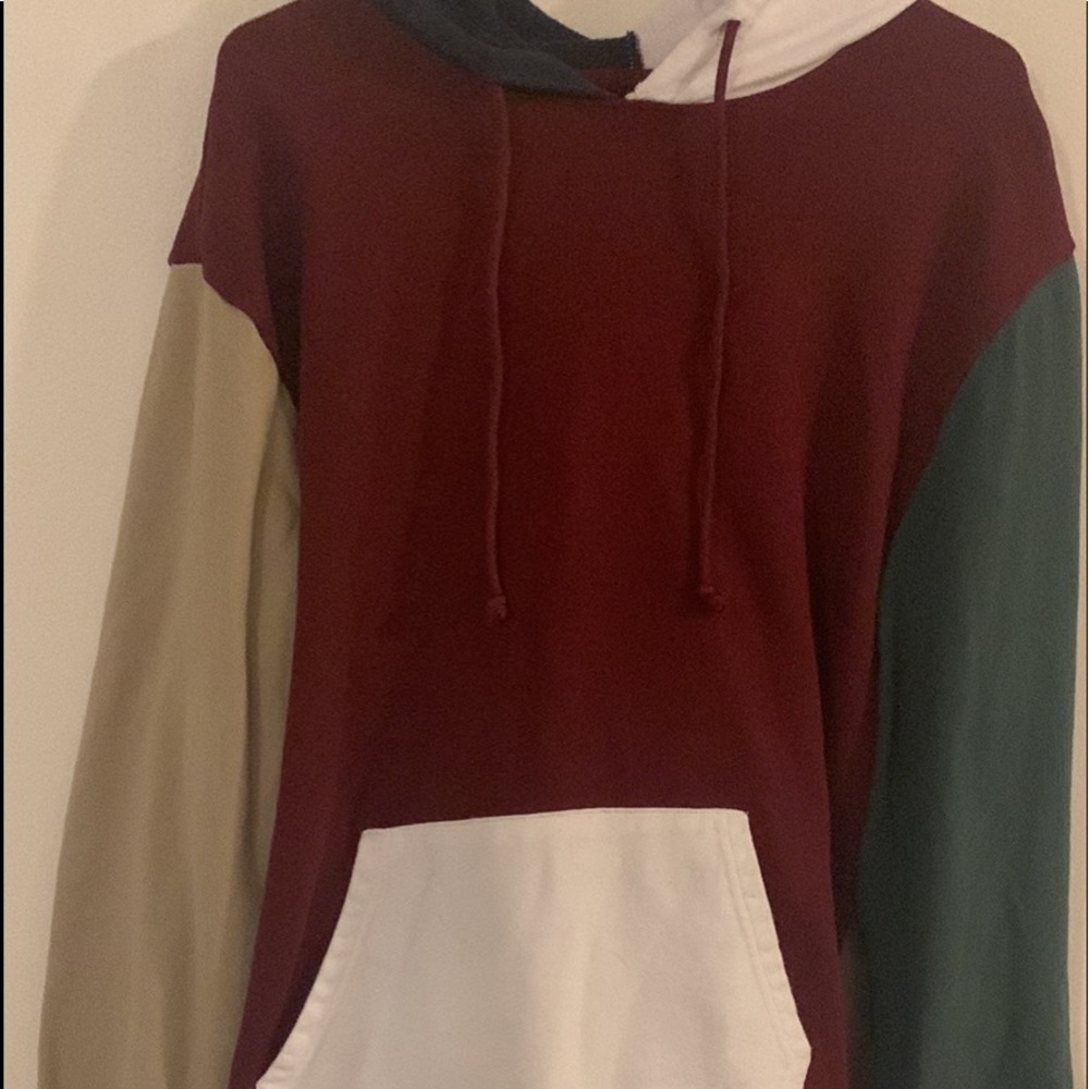 Multi color hoodie